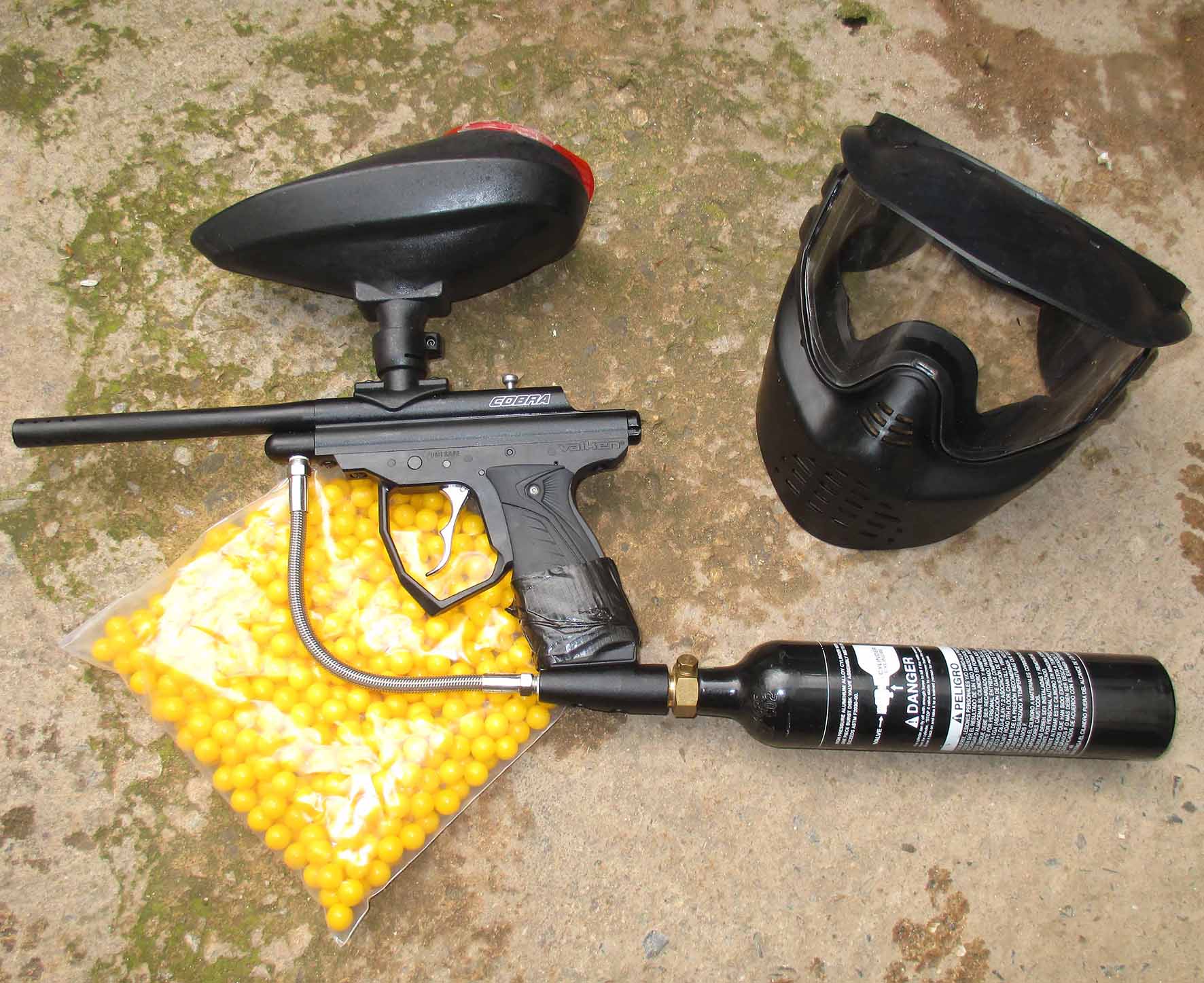 Pack Valken Cobra Cal. 0.50,Segunda M�o (Co2) Env�o Gratis*